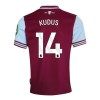 Oficiální Fotbalový Dres West Ham United Kudus 14 Domácí 2024-25 pro Muži